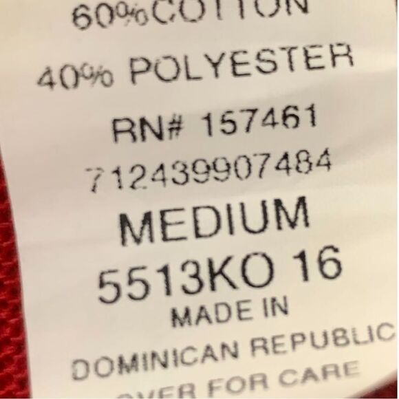 CATHY DANIEL’S Pretty Red Sequin Embroidered Zip Front Sweater Jacket. - Picture 8 of 11